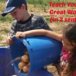 Teach a Great Work Ethic in 2 sentences!