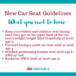 What You Need to Know About the New Car Seat Guidelines